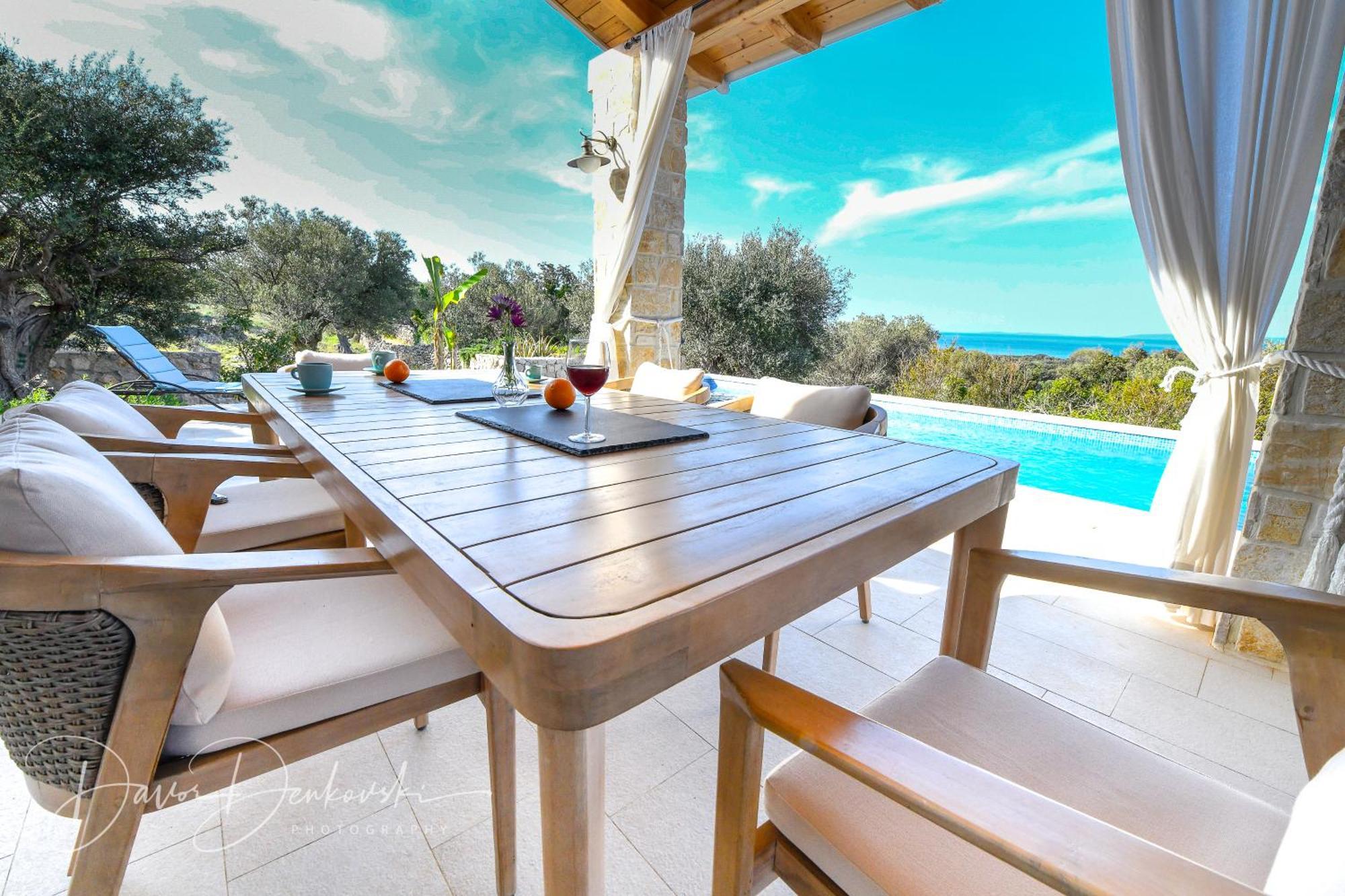 Island Villa Adriana With Heated Pool And Sauna Лун Экстерьер фото